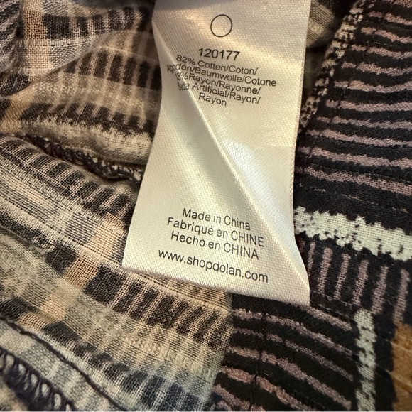 Anthropologie x Dolan 'Nala' Cotton-Rayon Ruffle Blouse Size Medium - Picture 9 of 10